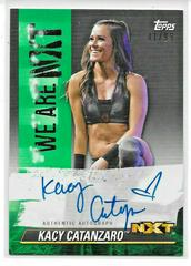 Kacy Catanzaro [Green] Wrestling Cards 2021 Topps WWE We Are NXT Autographs Prices