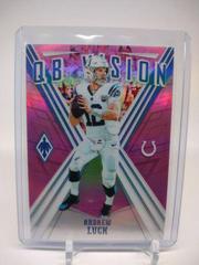 Andrew Luck [Pink] #27 Football Cards 2019 Panini Phoenix QB Vision Prices