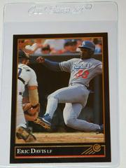 Eric Davis [Gold] Baseball Cards 1992 Leaf Prices