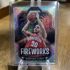 Stephen Curry [Mojo] #16 Basketball Cards 2023 Panini Prizm Draft Picks Fireworks Prices