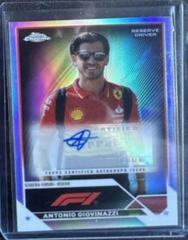 Antonio Giovinazzi #CAC-AG Racing Cards 2023 Topps Chrome Formula 1 Autograph Prices