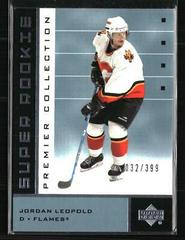 Jordan Leopold Hockey Cards 2002 Upper Deck Premier Collection Prices