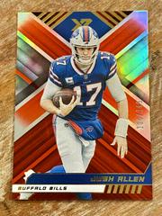 Josh Allen [Red] #3 Football Cards 2022 Panini XR Prices