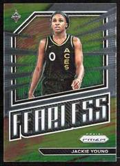 Jackie Young #13 Basketball Cards 2023 Panini Prizm WNBA Fearless Prices