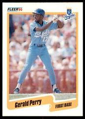 Gerald Perry Baseball Cards 1990 Fleer Update Prices