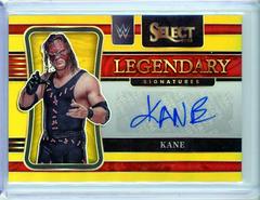 Kane [Gold Prizm] Wrestling Cards 2022 Panini Select WWE Legendary Signatures Prices