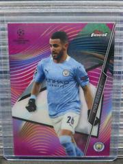 Riyad Mahrez [Pink Refractor] Soccer Cards 2020 Topps Finest UEFA Champions League Prices