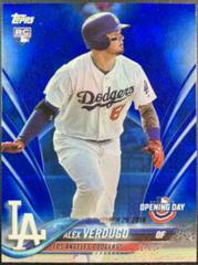 Alex Verdugo [Blue Foil] #128 Baseball Cards 2018 Topps Opening Day Prices