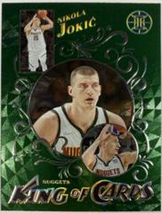Nikola Jokic [Emerald] Basketball Cards 2021 Panini Illusions King of Cards Prices