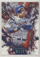 Anthony Rizzo #F-10 Baseball Cards 2016 Topps Update Fire Prices