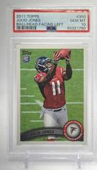 Julio Jones [Ball Over Head Facing Left] #350 Football Cards 2011 Topps Prices