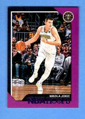 Nikola Jokic [Purple] #2 Basketball Cards 2018 Panini Hoops Prices