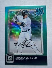 Michael Reed [Aqua] #RR-MR Baseball Cards 2016 Panini Donruss Optic Rated Rookies Signatures Prices