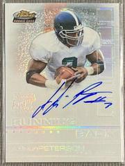 Adrian Peterson [Certified Autograph Refractor] #135 Football Cards 2002 Topps Finest Prices