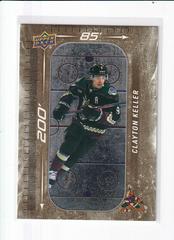 Clayton Keller [Gold] #DM-100 Hockey Cards 2023 Upper Deck 200' x 85' Prices