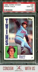 Frank Viola #28 Baseball Cards 1984 Topps Tiffany Prices