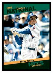 Mark Grace Baseball Cards 1993 Score Select Stat Leaders Prices