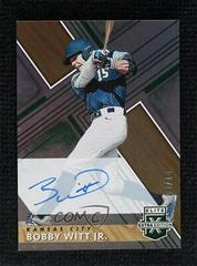 Bobby Witt Jr. [Autograph Emerald] Baseball Cards 2019 Panini Elite Extra Edition Prices