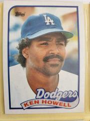 Ken Howell #93 Baseball Cards 1989 Topps Prices