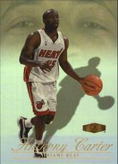 Anthony Carter #119 Basketball Cards 1999 Flair Showcase Prices