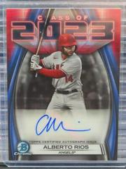Alberto Rios #23A-AR Baseball Cards 2023 Bowman Draft Class of Autographs Prices