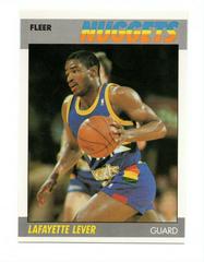 Lafayette Lever Basketball Cards 1987 Fleer Prices