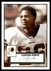 Clinton Portis #232 Football Cards 2006 Topps Heritage Prices