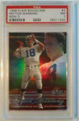 Peyton Manning [Row 2] #3 Football Cards 1998 Flair Showcase Prices