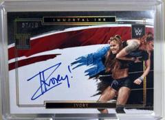Ivory [Holo Gold] Wrestling Cards 2022 Panini Impeccable WWE Immortal Ink Autographs Prices