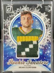 Sean Clifford #HS-SCL Football Cards 2023 Panini Donruss Rookie Holiday Sweater Prices