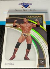 Batista [Gold] Wrestling Cards 2022 Panini Immaculate WWE Prices