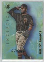 Heliot Ramos [Aqua Foil] #4 Baseball Cards 2021 Bowman Inception Prices