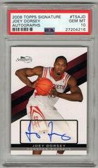 Joey Dorsey #TSAJD Basketball Cards 2008 Topps Signature Autographs Prices