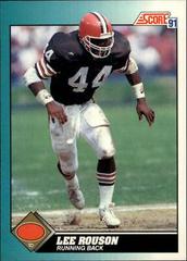 Lee Rouson #32T Football Cards 1991 Score Supplemental Prices