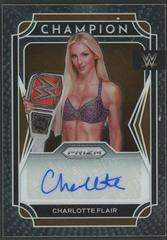 Charlotte Flair Wrestling Cards 2022 Panini Prizm WWE Champion Signatures Prices