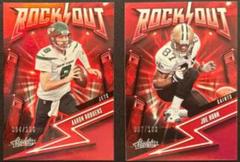 Aaron Rodgers [Spectrum Red] #15 Football Cards 2023 Panini Absolute Rock Out Prices