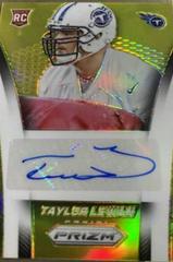 Taylor Lewan [Gold] #AR-TL Football Cards 2014 Panini Prizm Autograph Rookies Prices