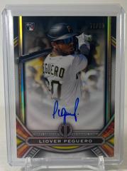 Liover Peguero Baseball Cards 2023 Topps Tribute League Inauguration Autographs Prices
