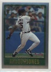 Andruw Jones #160 Baseball Cards 1997 Topps Chrome Prices