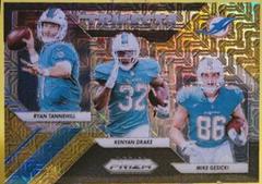 Dolphins [Gold Mojo] Football Cards 2018 Panini Prizm Trifecta Prices