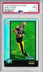 Hines Ward [Refractor] #27 Football Cards 1998 Bowman Chrome Prices