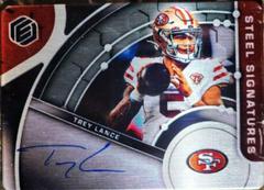 Trey Lance [Silver] #SS-TL Football Cards 2022 Panini Elements Steel Signatures Prices