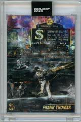 Frank Thomas [Rainbow Foil] #331 Baseball Cards 2020 Topps Project 2020 Prices