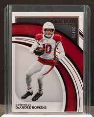 DeAndre Hopkins [Red] #2 Football Cards 2022 Panini Immaculate Collection Prices