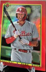 Alec Bohm [Red Refractor] Baseball Cards 2020 Bowman Chrome 1990 Prices