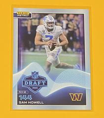 Sam Howell #29 Football Cards 2022 Panini Instant Draft Night Prices
