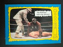 Kimchee, Kamala #70 Wrestling Cards 1987 O Pee Chee WWF Prices