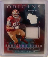 George Kittle Football Cards 2022 Panini Origins Hometown Roots Prices