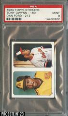 Tony Gwynn [Dan Ford] Baseball Cards 1984 Topps Stickers Prices