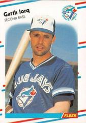 Garth Iorg [Error Card Iorq on Front] #113a Baseball Cards 1988 Fleer Prices